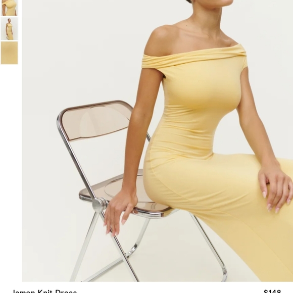 Jamen knit dress by reformation - Picture 1 of 2